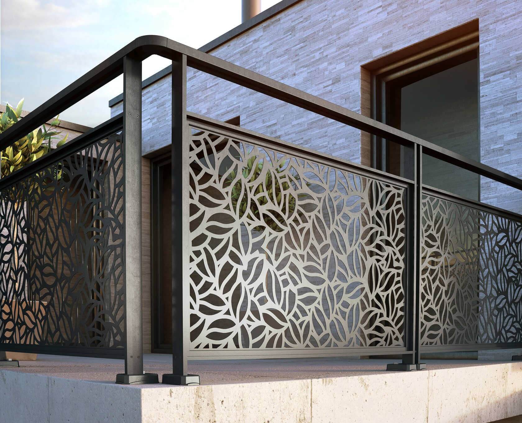 installation garde-corps aluminium Folschviller